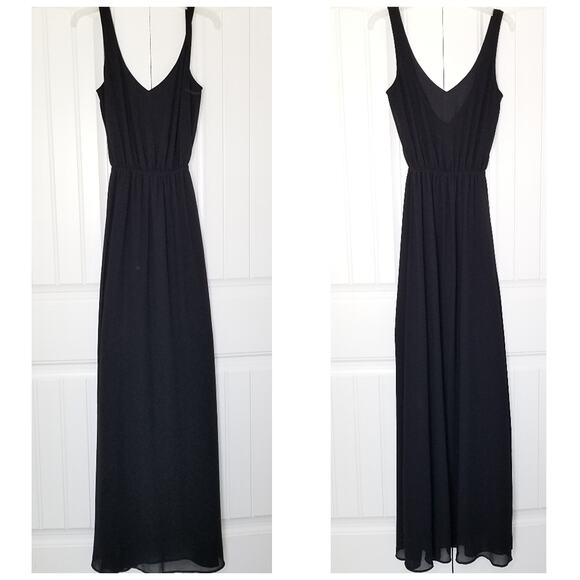 Show Me Your Mumu Kendall Bridesmaid Maxi Dress Black Size XX-Small New With Tag - Picture 8 of 10